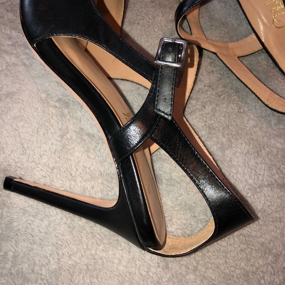 JOAN OLOFF Gigi Mary Jane High-Heel Sandals Sz 8.5 - Picture 8 of 12